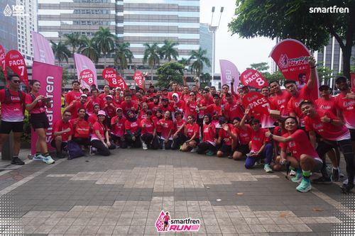 Race photo from Smartfren Run 2025 Vibes