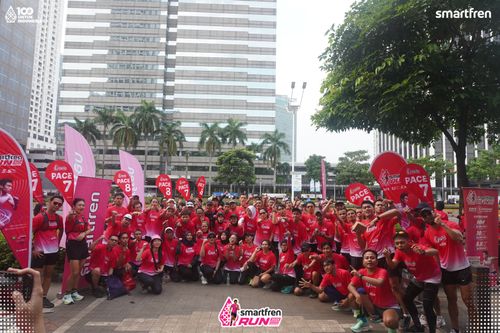 Race photo from Smartfren Run 2025 Vibes