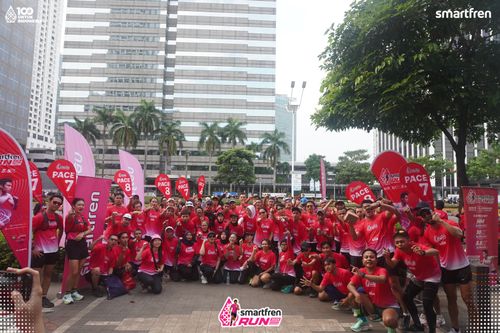 Race photo from Smartfren Run 2025 Vibes