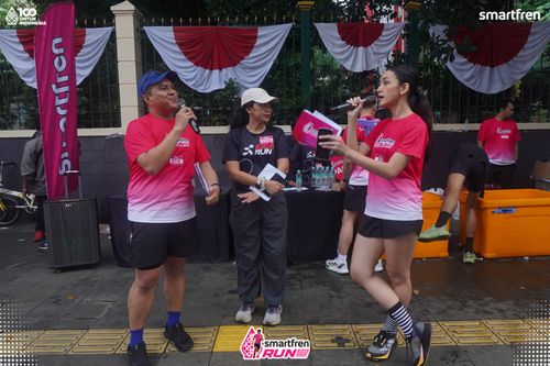Race photo from Smartfren Run 2025 Vibes