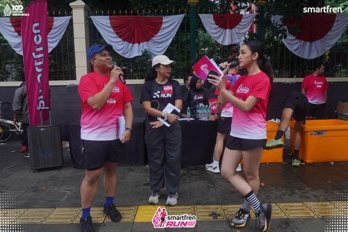 Race photo from Smartfren Run 2025 Vibes