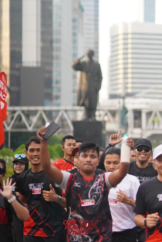 Race photo from ONE RUN 10K VIBES JAKARTA 