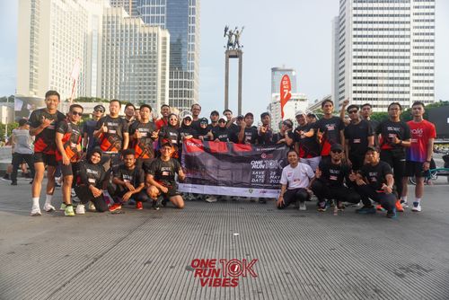 Race photo from ONE RUN 10K VIBES JAKARTA 