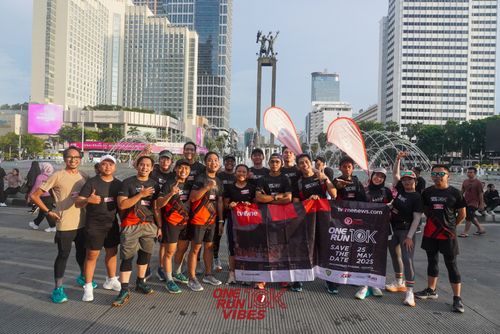 Race photo from ONE RUN 10K VIBES JAKARTA 