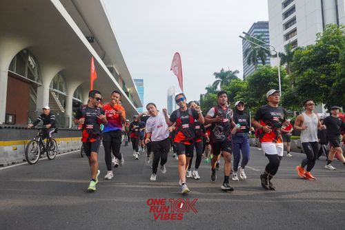 Race photo from ONE RUN 10K VIBES JAKARTA 