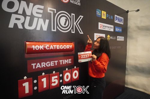 Race photo from ONE RUN 10K 2025
