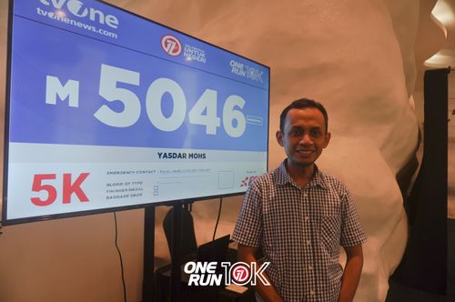 Race photo from ONE RUN 10K 2025