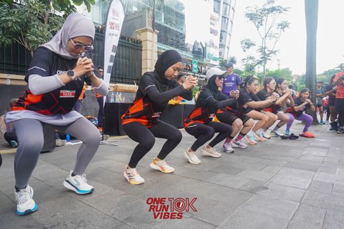 Race photo from ONE RUN 10K VIBES JAKARTA 