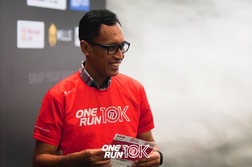 Race photo from ONE RUN 10K 2025