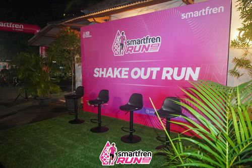 Race photo from Shakeout Run - Smartfren Run