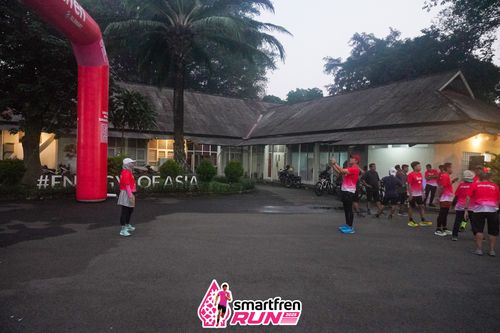 Race photo from Shakeout Run - Smartfren Run
