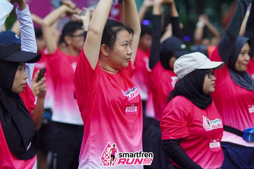 Race photo from Shakeout Run - Smartfren Run