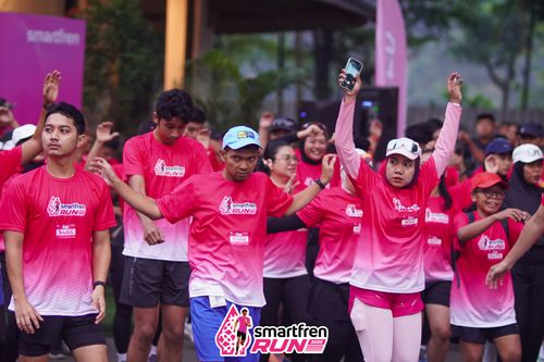 Race photo from Shakeout Run - Smartfren Run