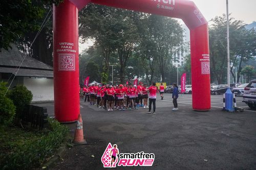 Race photo from Shakeout Run - Smartfren Run