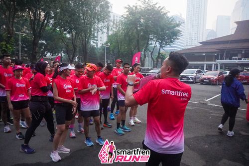 Race photo from Shakeout Run - Smartfren Run
