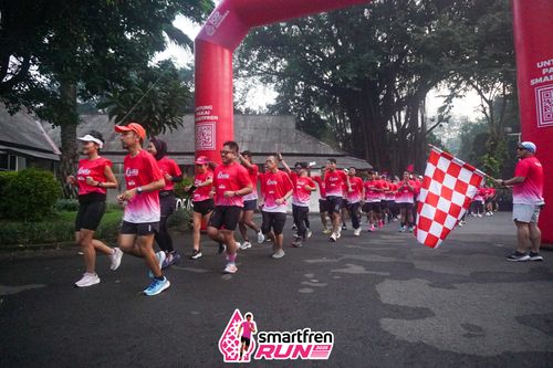 Race photo from Shakeout Run - Smartfren Run