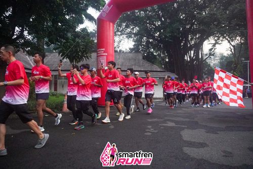 Race photo from Shakeout Run - Smartfren Run