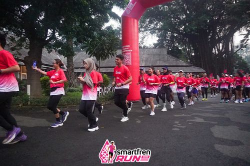 Race photo from Shakeout Run - Smartfren Run