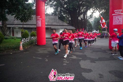 Race photo from Shakeout Run - Smartfren Run