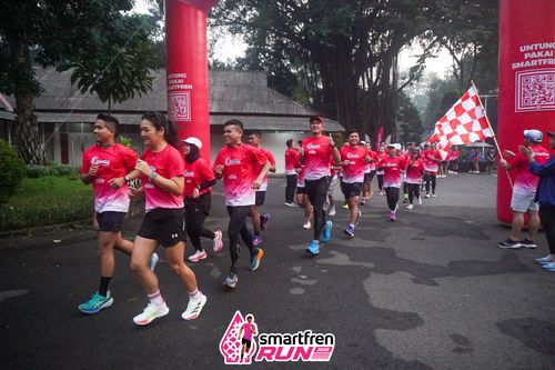 Race photo from Shakeout Run - Smartfren Run