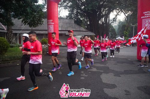 Race photo from Shakeout Run - Smartfren Run