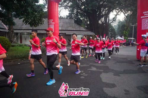 Race photo from Shakeout Run - Smartfren Run