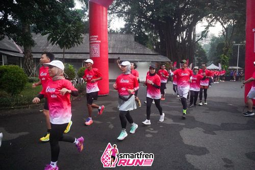 Race photo from Shakeout Run - Smartfren Run