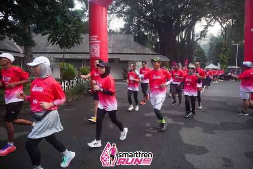 Race photo from Shakeout Run - Smartfren Run