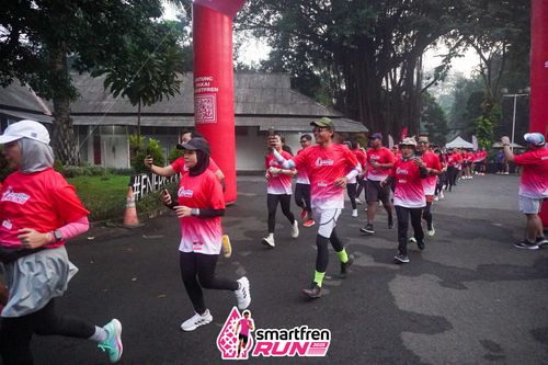 Race photo from Shakeout Run - Smartfren Run