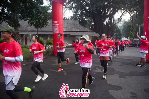 Race photo from Shakeout Run - Smartfren Run