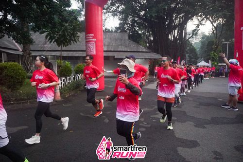 Race photo from Shakeout Run - Smartfren Run