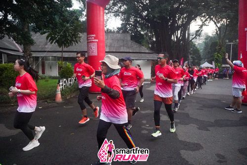 Race photo from Shakeout Run - Smartfren Run