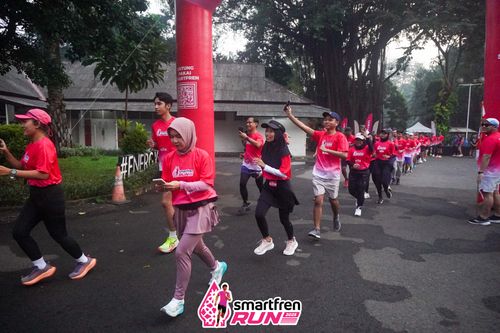 Race photo from Shakeout Run - Smartfren Run