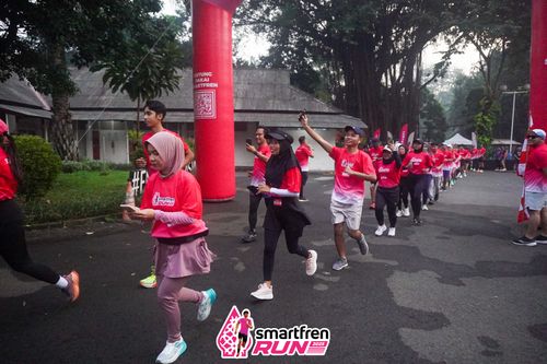 Race photo from Shakeout Run - Smartfren Run