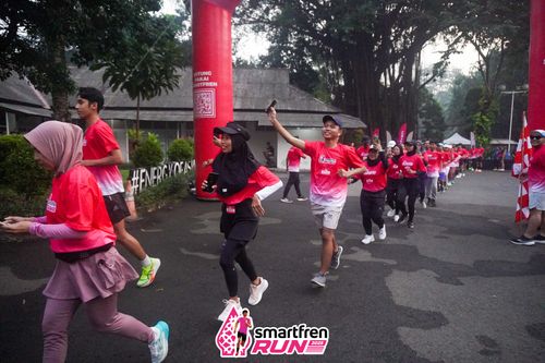 Race photo from Shakeout Run - Smartfren Run