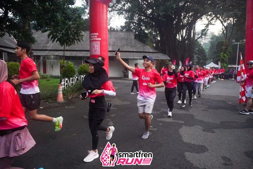 Race photo from Shakeout Run - Smartfren Run