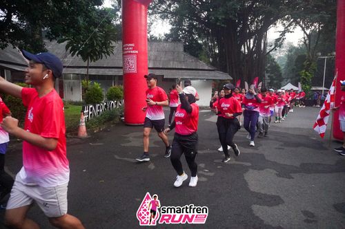 Race photo from Shakeout Run - Smartfren Run