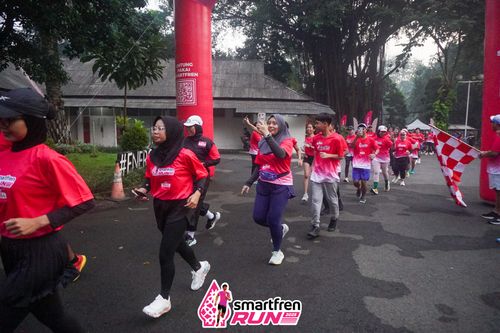 Race photo from Shakeout Run - Smartfren Run