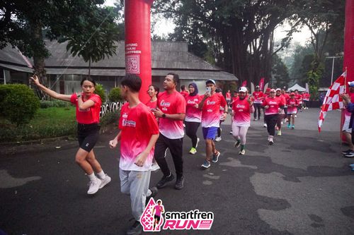 Race photo from Shakeout Run - Smartfren Run