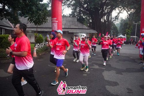 Race photo from Shakeout Run - Smartfren Run