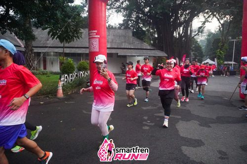 Race photo from Shakeout Run - Smartfren Run
