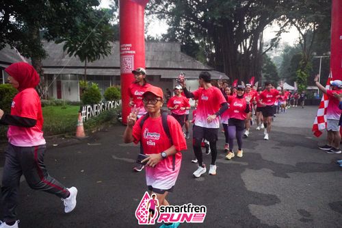 Race photo from Shakeout Run - Smartfren Run