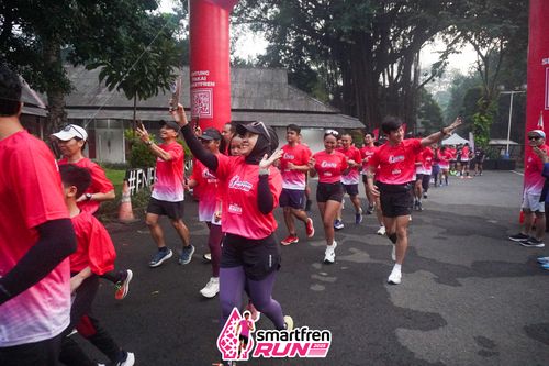 Race photo from Shakeout Run - Smartfren Run