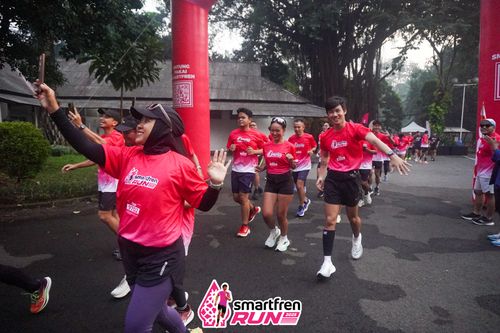 Race photo from Shakeout Run - Smartfren Run