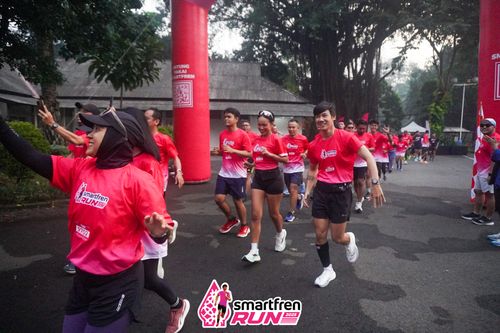 Race photo from Shakeout Run - Smartfren Run