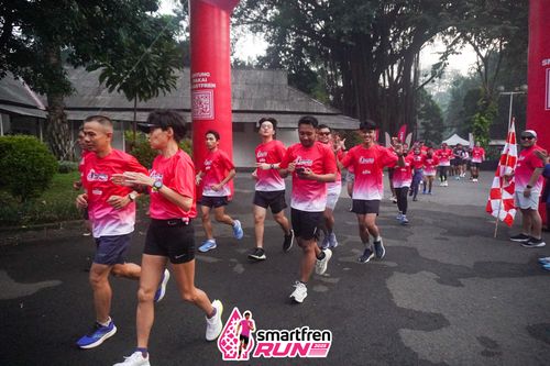 Race photo from Shakeout Run - Smartfren Run