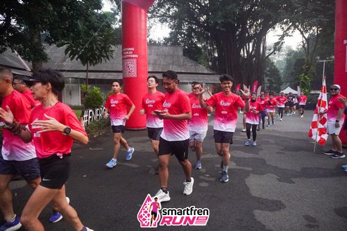 Race photo from Shakeout Run - Smartfren Run