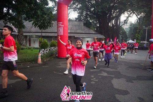 Race photo from Shakeout Run - Smartfren Run