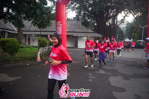 Race photo from Shakeout Run - Smartfren Run