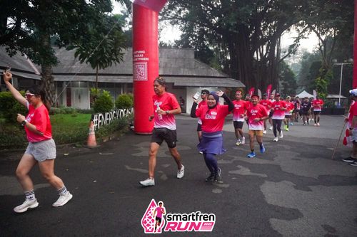 Race photo from Shakeout Run - Smartfren Run